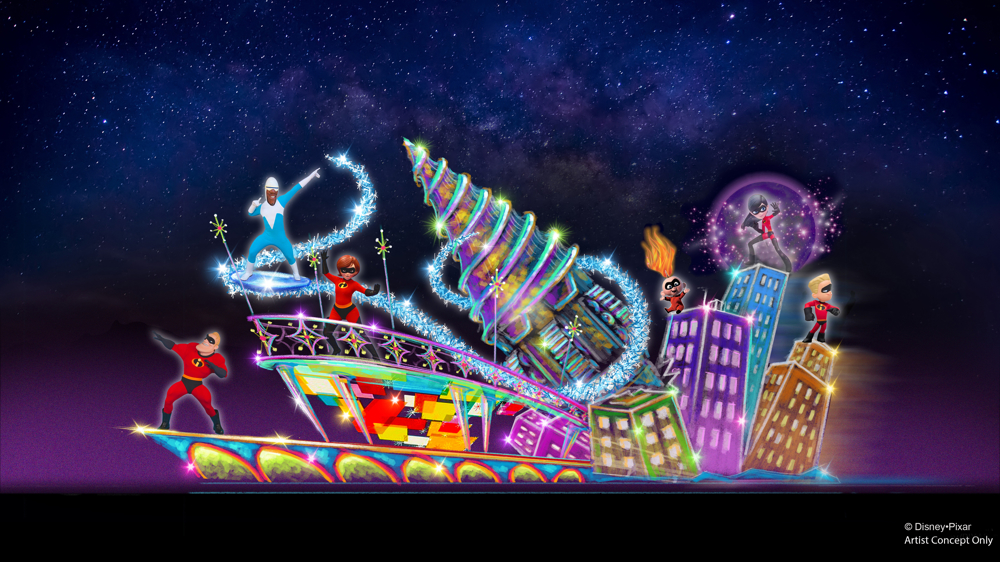 Paint the Night - Incredibles Float